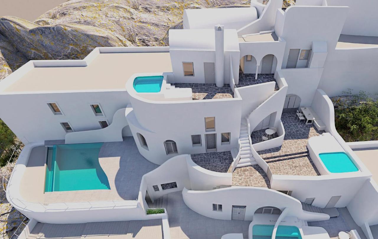 Eteoro Suites Imerovígli Extérieur photo